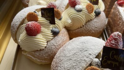 A sweet treat whilst stopping for coffee!