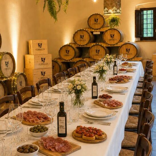 Corbucci Winery - One of our Chianti wine tour stops